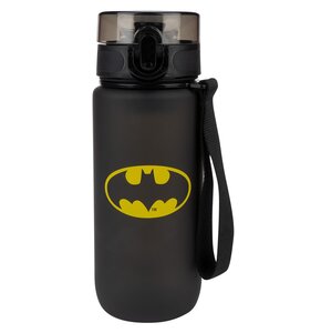 Butelka plastikowa SOXO Batman 600 ml Czarny