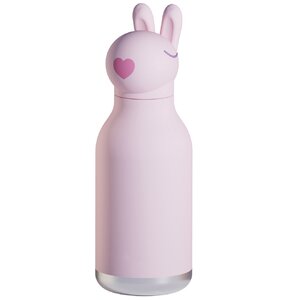 Butelka ze stali nierdzewnej ASOBU Bestie Bottle Bunny Różowy