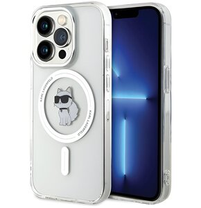 Etui KARL LAGERFELD IML Choupette MagSafe do Apple iPhone 13 Pro Max Przezroczysty