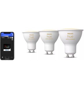 Inteligentna żarówka LED PHILIPS HUE White Ambiance GU10 ( 3 szt.)