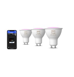 Inteligentna żarówka LED PHILIPS HUE White and color Ambiance GU10 (3 szt.)