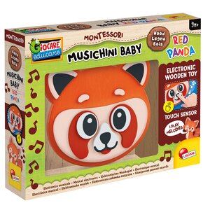 Zabawka interaktywna LISCIANI Montessori Muzyczna Panda 105427
