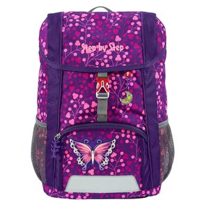 Plecak STEP BY STEP Junior Kid Butterfly Fioletowy