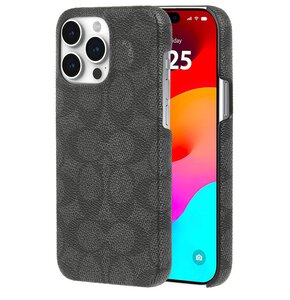 Etui COACH Slim Wrap Signature C Case do Apple iPhone 15 Pro Max Czarny
