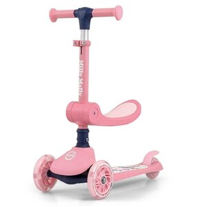 Hulajnoga dla dzieci MILLY MALLY Scooter Fuzzy Różowy