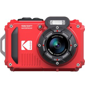 Aparat KODAK WPZ2 Czerwony + bateria + karta pamięci 16GB + karta pamięci 64GB