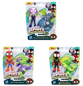 Zestaw figurek HASBRO Marvel Spidey i Super-kumple Bohaterowie i Dino-złoczyńcy F94785L0 (1 zestaw)