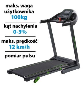 Bieżnia elektryczna TUNTURI Cardio Fit T30 1100W 12km/h