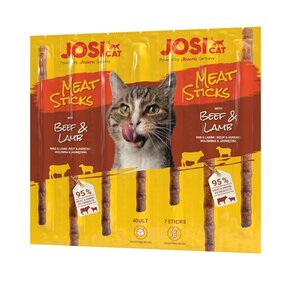 Przysmak dla kota JOSICAT Meat Sticks Wołowina i jagnięcina 35 g