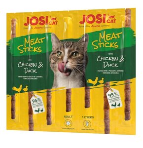 Przysmak dla kota JOSICAT Meat Sticks Kurczak i kaczka 35 g