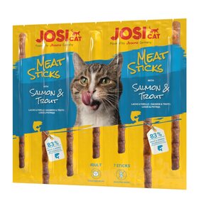 Przysmak dla kota JOSICAT Meat Sticks Łosoś i pstrąg 35 g