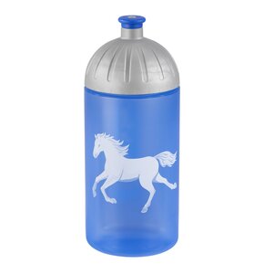 Bidon STEP BY STEP Wild Horse 500 ml Niebiesko-szary