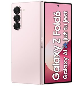 Smartfon SAMSUNG Galaxy Z Fold 6 5G 12/1TB 7.6" 120Hz Różowy SM-F956