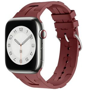 Pasek BELINE Silicone Ultra do Apple Watch 4/5/6/7/8/9/SE/SE 2 (38/40/41mm) Bordowy