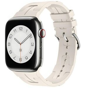 Pasek BELINE Silicone Ultra do Apple Watch 4/5/6/7/8/9/SE/SE 2/Ultra/Ultra 2 (42/44/45/49mm) Beżowy