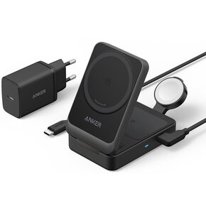 Ładowarka indukcyjna ANKER MagGo 15W 3w1 B2557311 Czarny