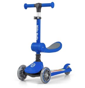 Hulajnoga dla dzieci MILLY MALLY Scooter Fuzzy Niebieski