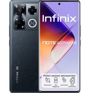Smartfon INFINIX Note 40 Pro+ 5G 12/256GB 6.78" 120Hz Czarny