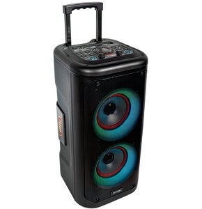Power audio AIWA KBTUS-450 Mikrofon Karaoke Czarny
