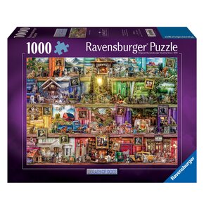 Puzzle RAVENSBURGER Psy w bibliotece 12001259 (1000 elementów)