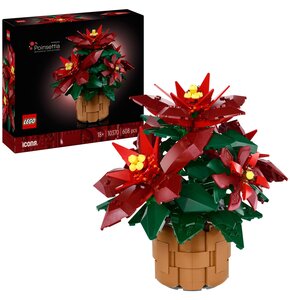 LEGO 10370 ICONS Botanicals Gwiazda Betlejemska
