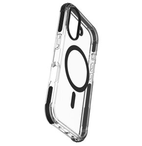 Etui CELLULARLINE Tetra Force Strong Guard MagSafe do Apple iPhone 16 Plus Transparentny