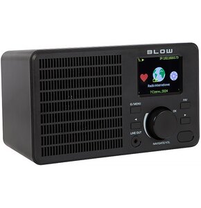Radio internetowe BLOW RI1 Przenośne Czarny