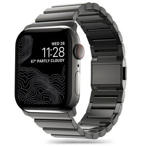 Pasek TECH-PROTECT Steelband o Apple Watch 6/7/8/9/10/SE/Ultra 1/2 (44/45/46/49mm) Czarny