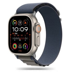 Pasek TECH-PROTECT Nylon Pro do Apple Watch 6/7/8/9/10/SE/Ultra 1/2 (44/45/46/49mm) Granatowo-szary