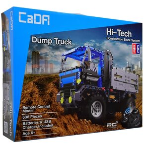 Klocki plastikowe CADA Hi-Tech Zdalnie sterowana ciężarówka Dump Truck C51017W