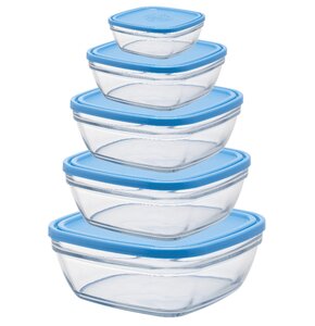 Zestaw pojemników DURALEX Freshbox 5szt