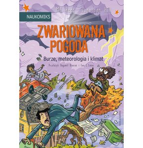Komiks Zwariowana pogoda Burze, meteorologia i klimat