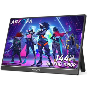 Monitor ARZOPA Z1FC 16.1" 1920x1080px IPS 144Hz