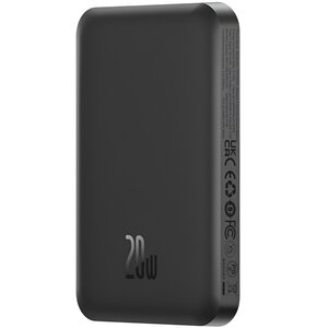 Powerbank BASEUS Magnetic Mini 5000mAh 20W Czarny