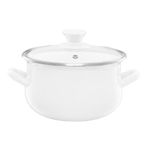 Garnek EMALIA OLKUSZ Pyza Kremowy 22 cm