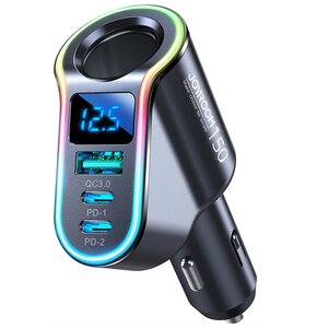 Ładowarka samochodowa JOYROOM JR-CL21 4w1 150W Czarny
