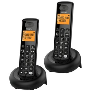 Telefon ALCATEL E260 Duo Czarny