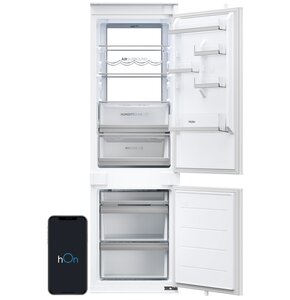 Lodówka HAIER HBW7518CF oświetlenie Daylight, Szuflada My Zone, System ABT