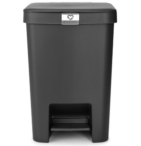 Kosz na śmieci BRABANTIA 800269 StepUp 25L Ciemnoszary