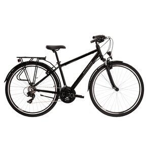 Rower trekkingowy KROSS Trans 1.0 M17 28 cali męski Czarno-szary