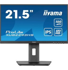 Monitor IIYAMA ProLite XUB2293HS-B6 21.5" 1920x1080px IPS 100Hz 1 ms [MPRT]
