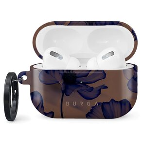 Etui na słuchawki BURGA Velvet Night do Apple AirPods Pro 2 Brązowo-niebieski