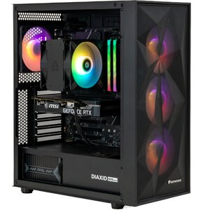 Komputer MAD DOG DIAXID605-I04WR32 i5-12400F 32GB RAM 1TB SSD GeForce RTX3060 Wi-Fi Windows 11 Home