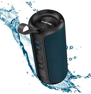 Głośnik mobilny CANYON OnMove 15 EQ TWS AUX Niebieski