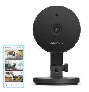 Kamera FOSCAM C5M 5MP Wewnętrzna, Wi-Fi / Bluetooth / LAN, Kamera obrotowa Czarny