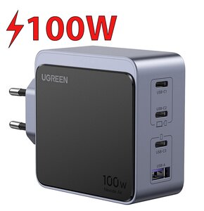 Ładowarka sieciowa UGREEN Nexode Air 100W Szary