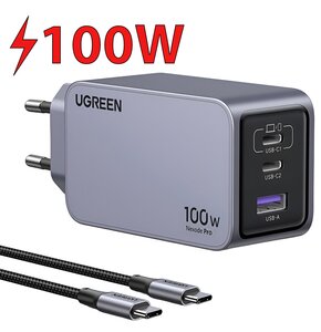 Ładowarka sieciowa UGREEN Nexode Pro 100W Szary