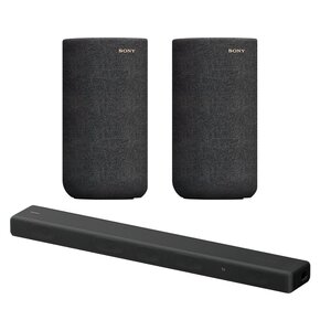 Soundbar SONY HT-A3000 + Kolumny głośnikowe SONY SA-RS5 Czarny (2 szt.)