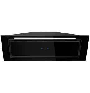 Okap AFRELLI AW-13 Prima Glass Gesto 90 Czarny 508m3/h 60dB klasa B