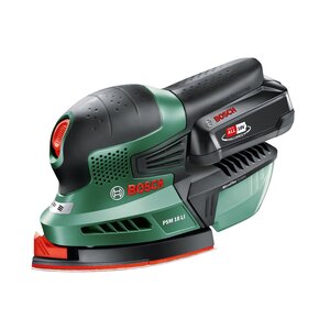 Szlifierka oscylacyjna BOSCH PSM 18 LI 06033A1321 + Zestaw startowy 18V 2.5 Ah